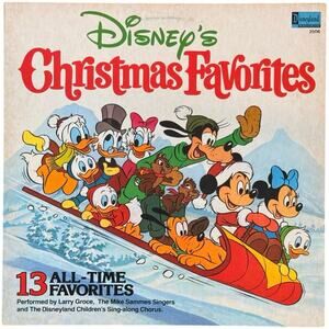 1979 Disney's Christmas Favorites 2506 Vinyl 33 LP Album Larry Groce Mike Sammes